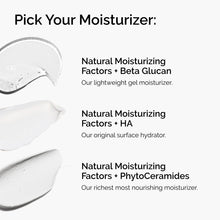 Choose your seal step with 3 different moisturizer options
