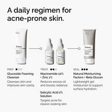 A daily regimen for acne-prone skin.