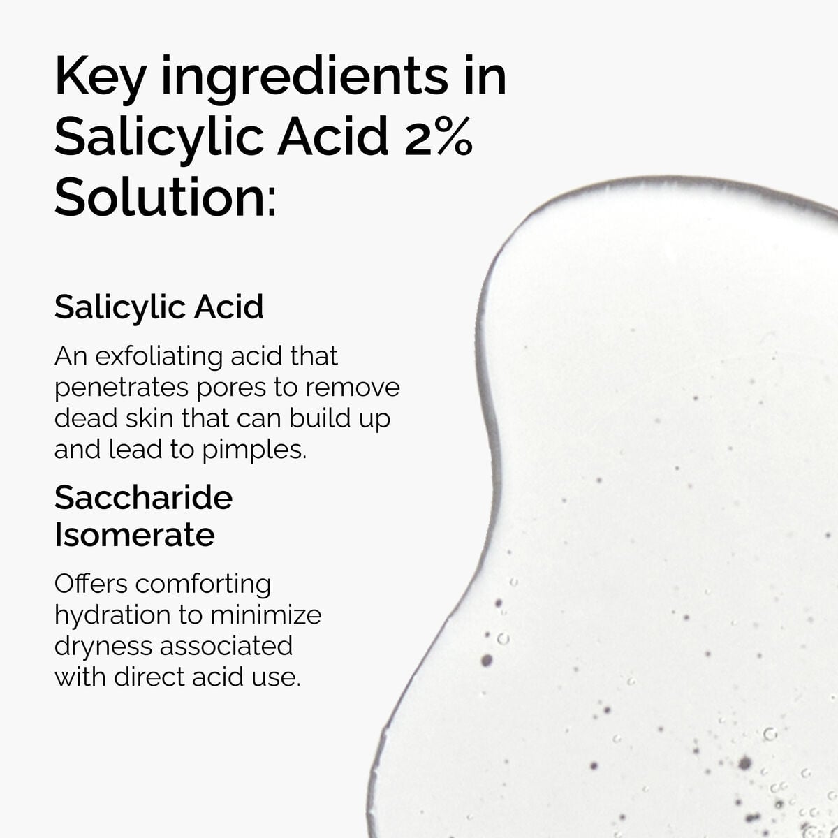 Ingredients of Salicylic Acid 2% Solution